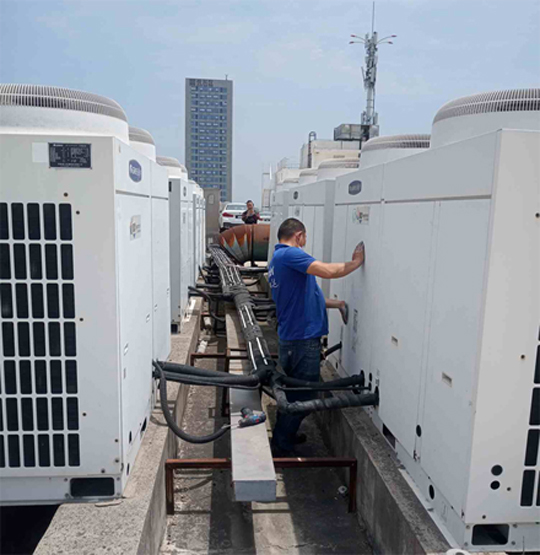 静海中央空调制热和不制冷系统维修方法